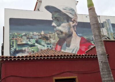 Puerto de la cruz street art gioco per famiglie