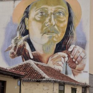 Puerto de la cruz sreet art, tenerife