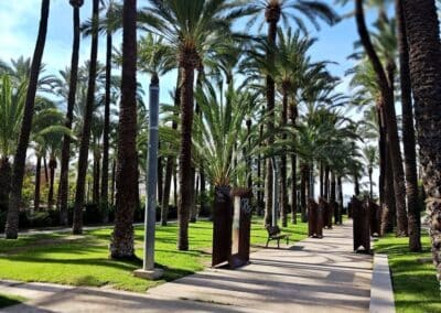 Jardins de la ville de Santa Pola