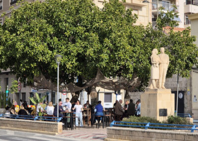 Santa pola cafe outdoor dining
