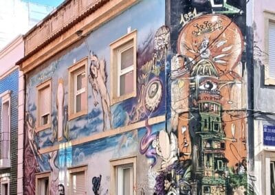 Arte callejero de Faro