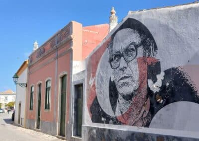 Arte callejero en Faro
